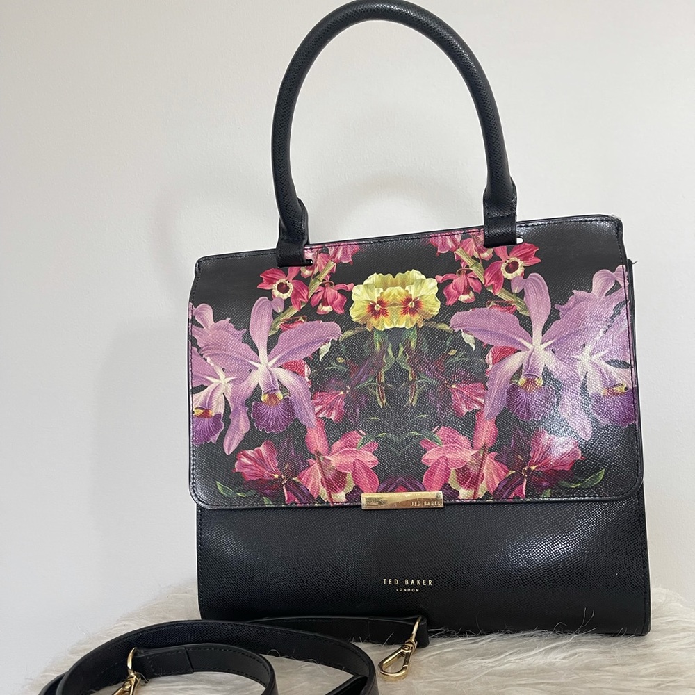 Ted Baker bag. Flower print.